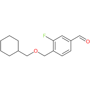 4-((cyclohexylmethoxy)methyl)-3-fluorobenzaldehyde
