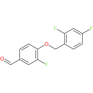 4-((2,4-difluorobenzyl)oxy)-3-fluorobenzaldehyde