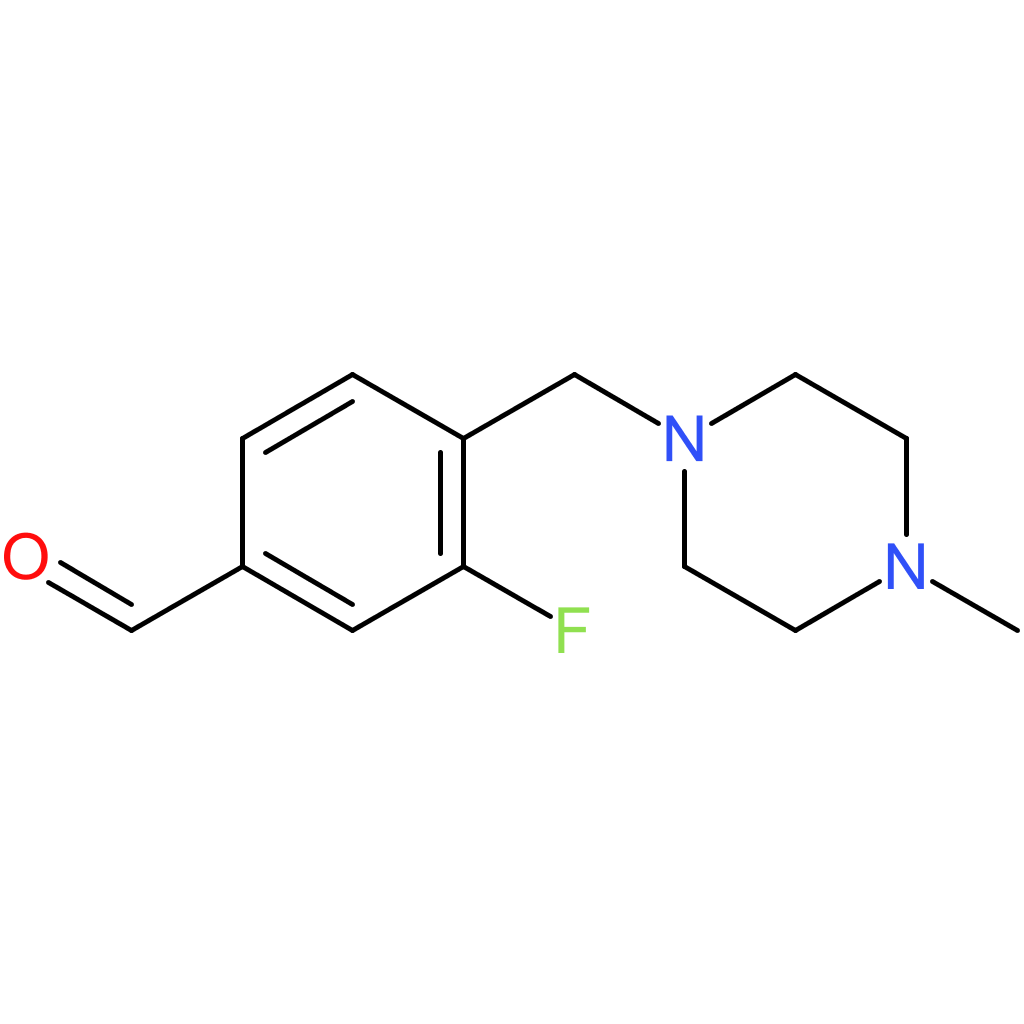 3-fluoro-4-((4-methylpiperazin-1-yl)methyl)benzaldehyde