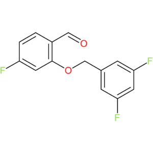 2-((3,5-difluorobenzyl)oxy)-4-fluorobenzaldehyde