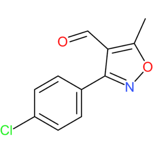 3-(4-chlorophenyl)-5-methylisoxazole-4-carbaldehyde