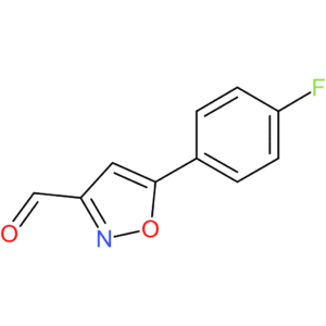 5-(4-fluorophenyl)isoxazole-3-carbaldehyde