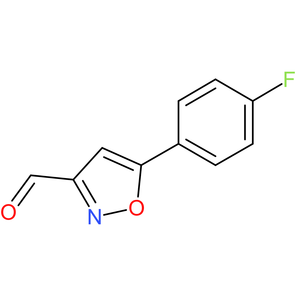 5-(4-fluorophenyl)isoxazole-3-carbaldehyde
