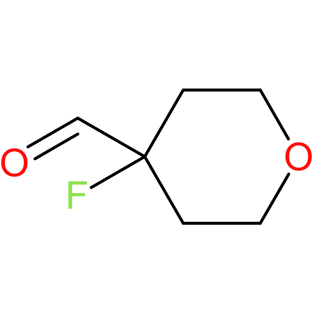 4-fluorotetrahydro-2H-pyran-4-carbaldehyde