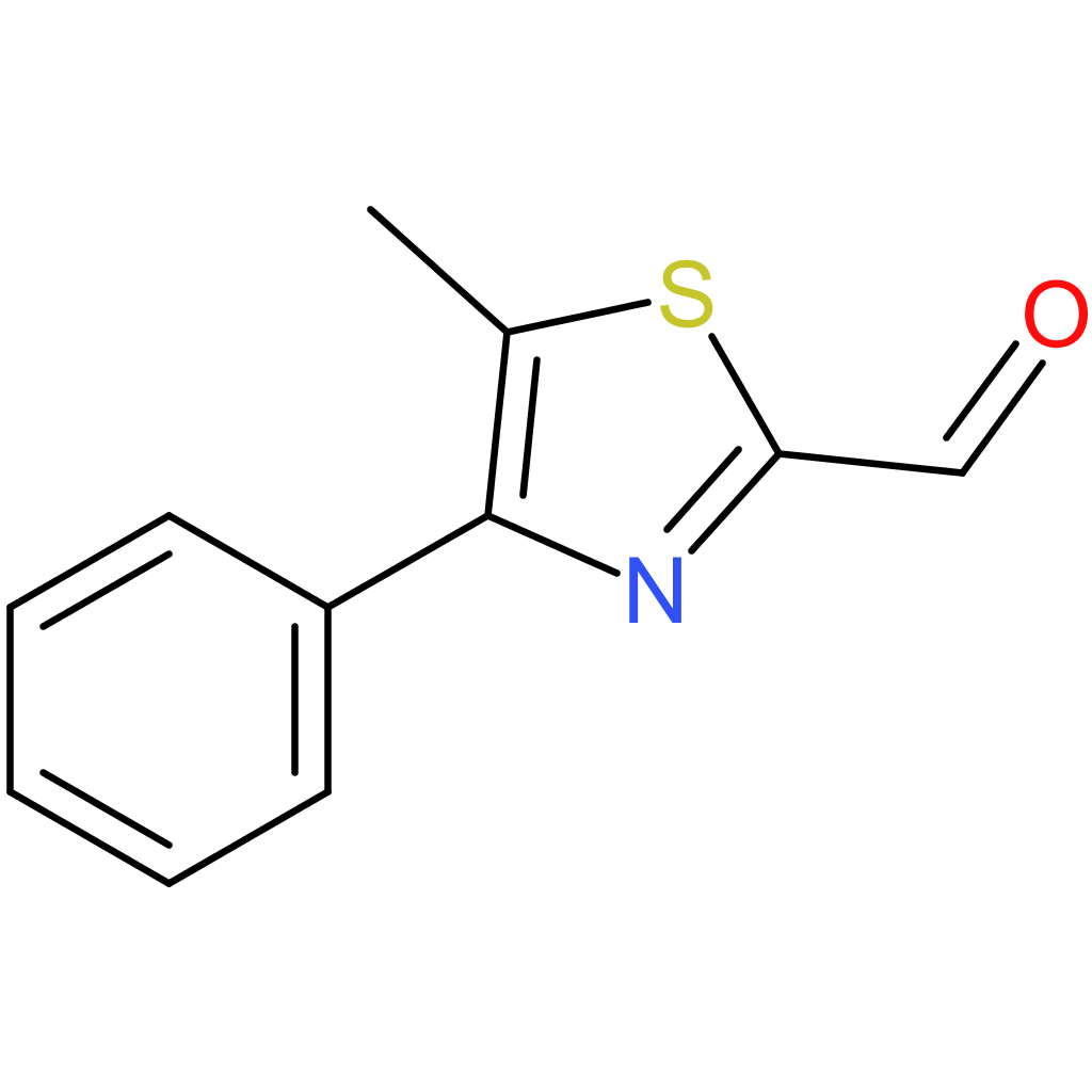 5-methyl-4-phenylthiazole-2-carbaldehyde