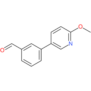3-(6-methoxypyridin-3-yl)benzaldehyde