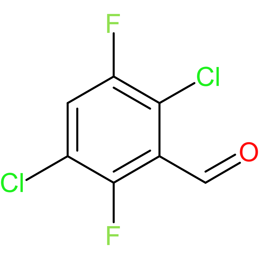 2,5-dichloro-3,6-difluorobenzaldehyde