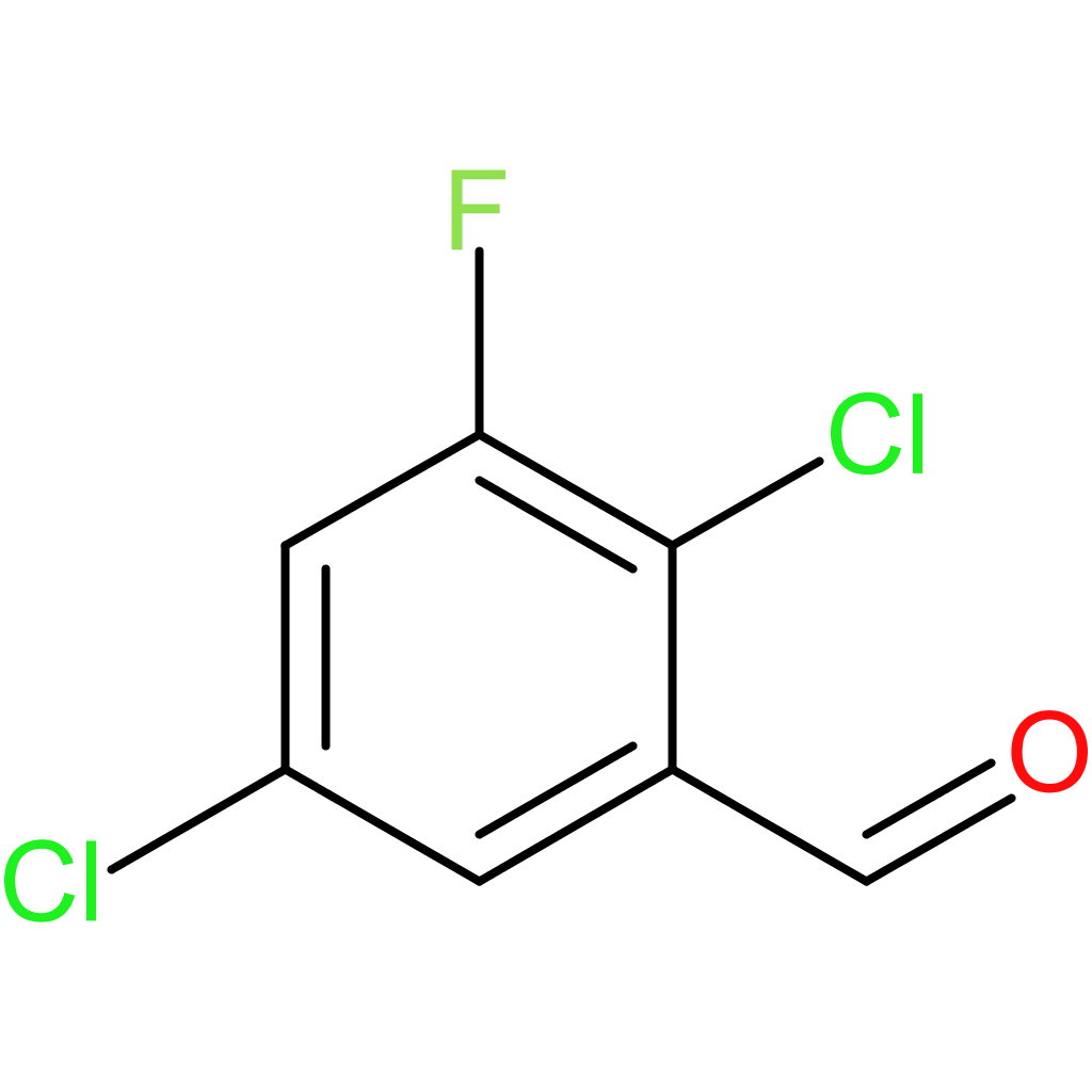 2,5-dichloro-3-fluorobenzaldehyde