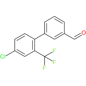 4′-chloro-2′-(trifluoromethyl)-[1,1′-biphenyl]-3-carbaldehyde