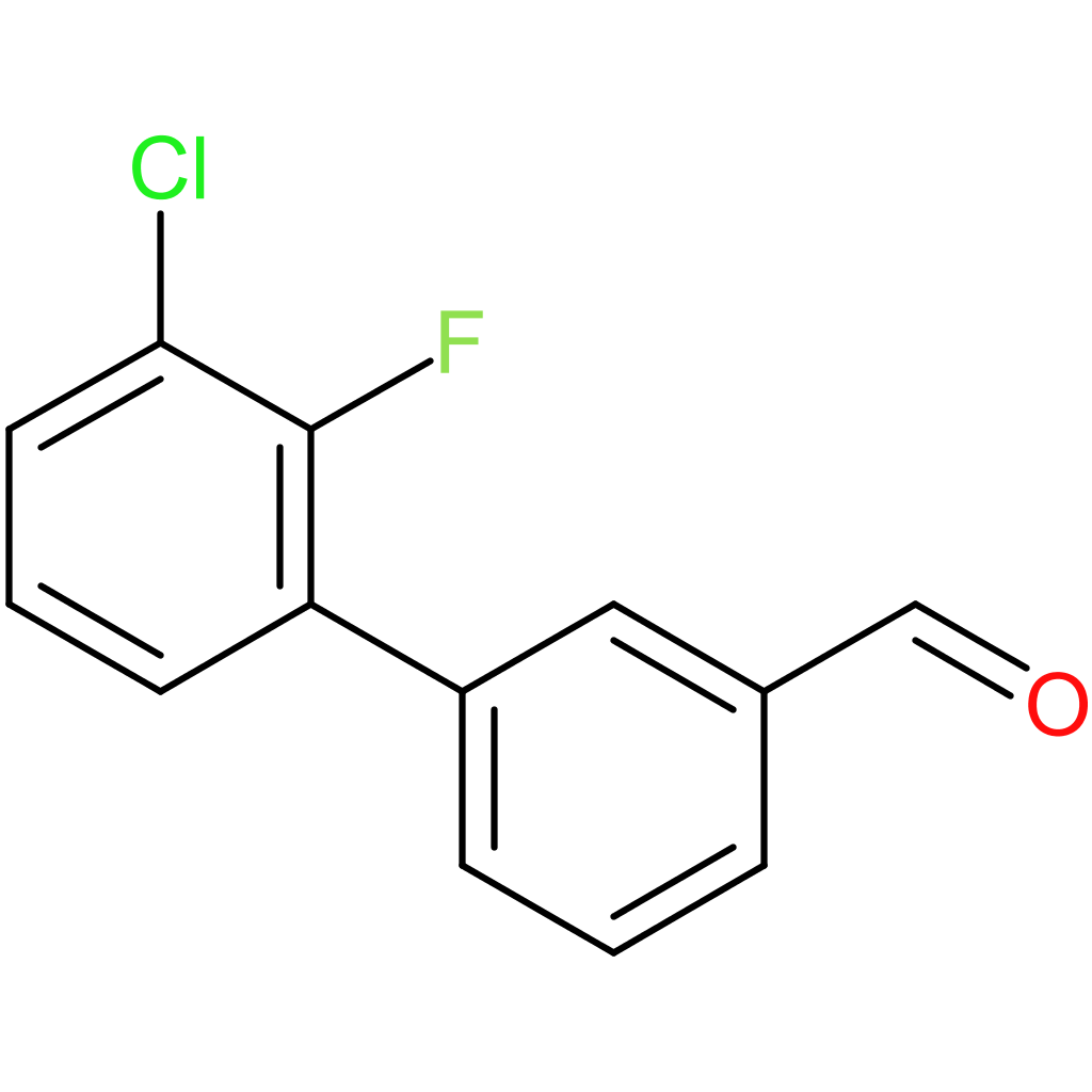 3′-chloro-2′-fluoro-[1,1′-biphenyl]-3-carbaldehyde