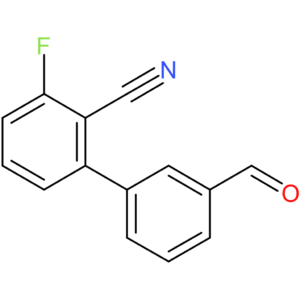 3-fluoro-3′-formyl-[1,1′-biphenyl]-2-carbonitrile