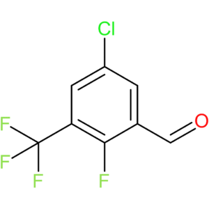 5-chloro-2-fluoro-3-(trifluoromethyl)benzaldehyde