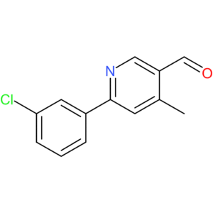 6-(3-chlorophenyl)-4-methylnicotinaldehyde