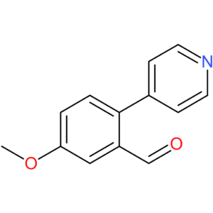 5-methoxy-2-(pyridin-4-yl)benzaldehyde