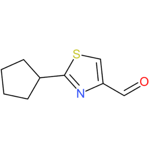2-cyclopentylthiazole-4-carbaldehyde