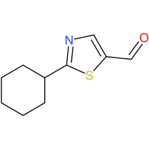 2-cyclohexylthiazole-5-carbaldehyde