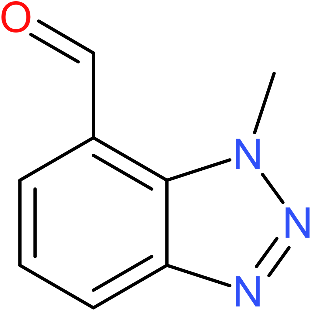 1-methyl-1H-benzo[d][1,2,3]triazole-7-carbaldehyde