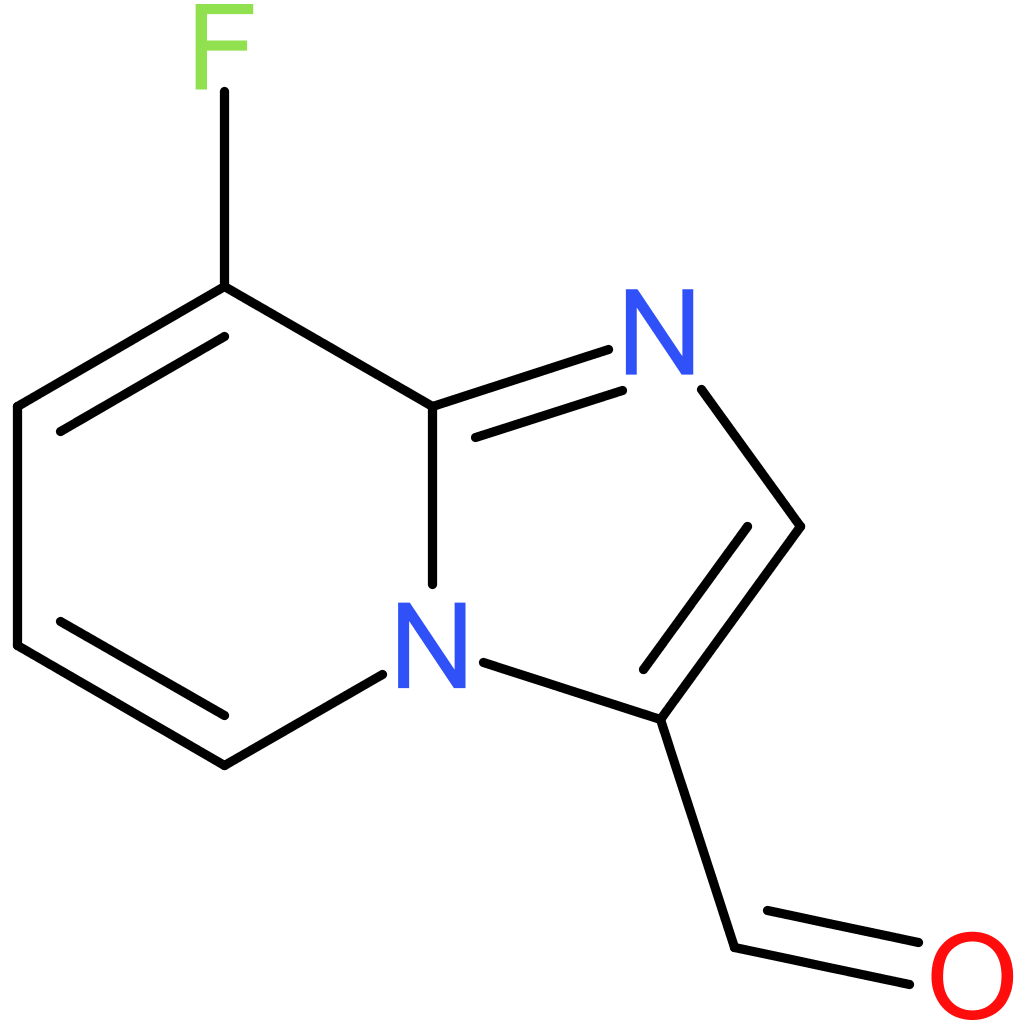 8-fluoroimidazo[1,2-a]pyridine-3-carbaldehyde