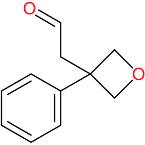 2-(3-phenyloxetan-3-yl)acetaldehyde