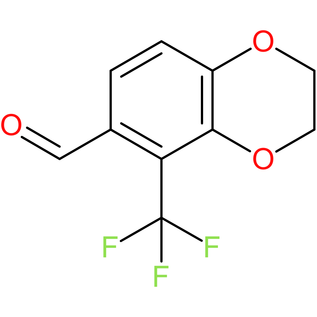 5-(trifluoromethyl)-2,3-dihydrobenzo[b][1,4]dioxine-6-carbaldehyde