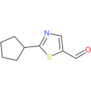 2-cyclopentylthiazole-5-carbaldehyde