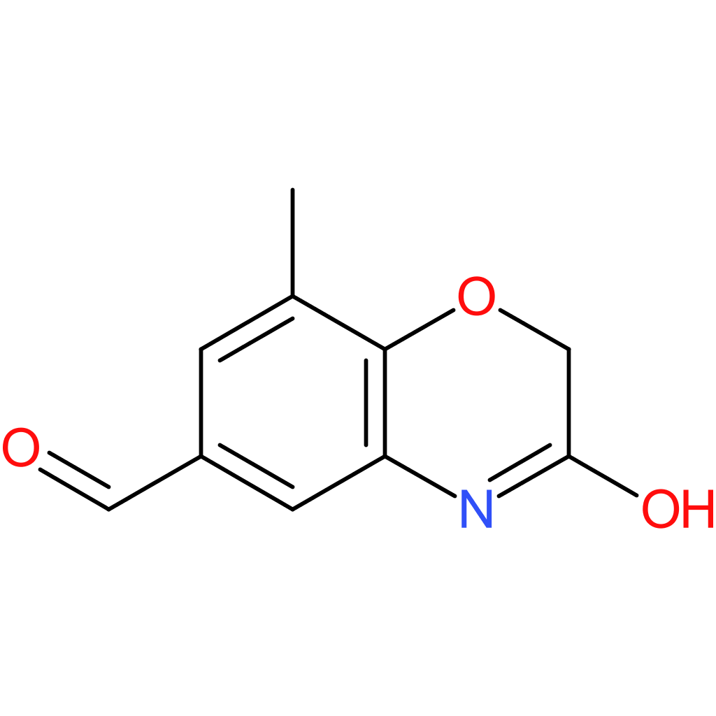 3-hydroxy-8-methyl-2H-benzo[b][1,4]oxazine-6-carbaldehyde