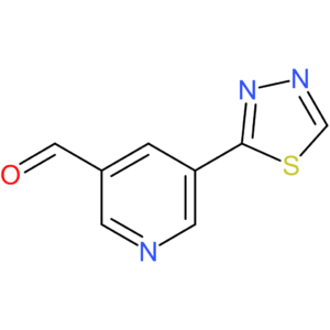5-(1,3,4-thiadiazol-2-yl)nicotinaldehyde