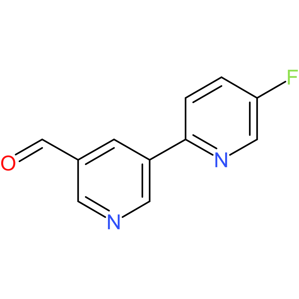 5-fluoro-[2,3′-bipyridine]-5′-carbaldehyde
