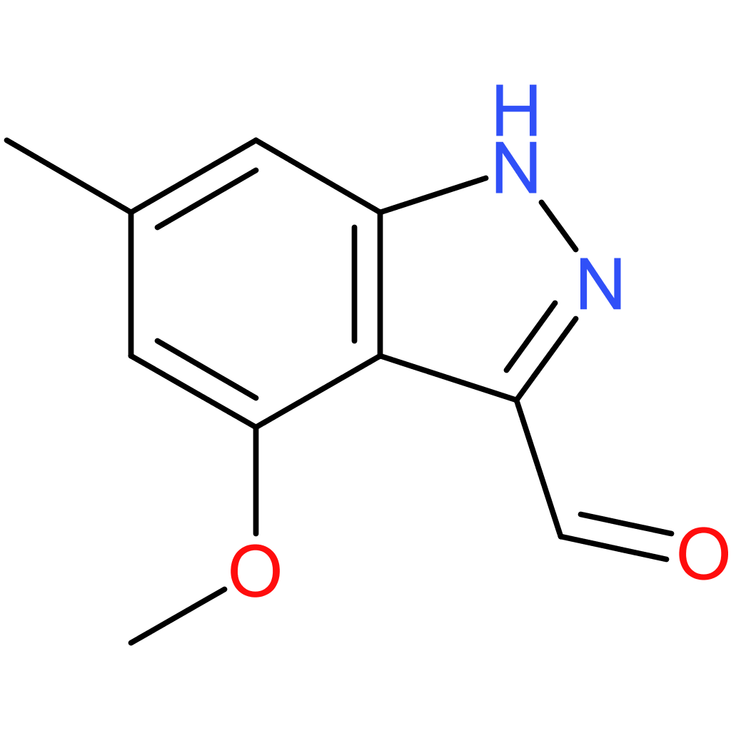 4-methoxy-6-methyl-1H-indazole-3-carbaldehyde