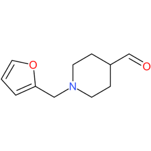 1-(furan-2-ylmethyl)piperidine-4-carbaldehyde