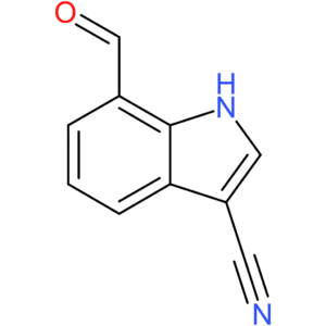 7-formyl-1H-indole-3-carbonitrile