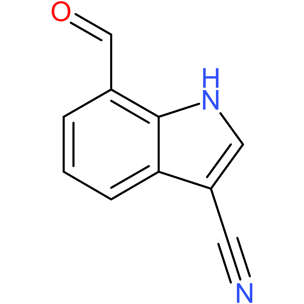 7-formyl-1H-indole-3-carbonitrile