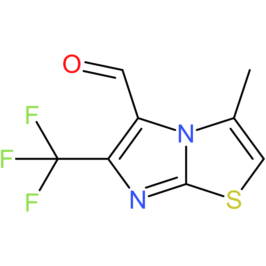 3-methyl-6-(trifluoromethyl)imidazo[2,1-b]thiazole-5-carbaldehyde
