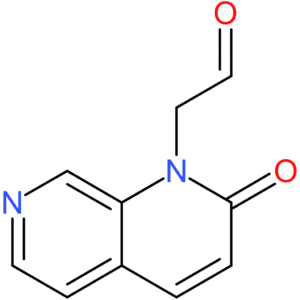 2-(2-oxo-1,7-naphthyridin-1(2H)-yl)acetaldehyde