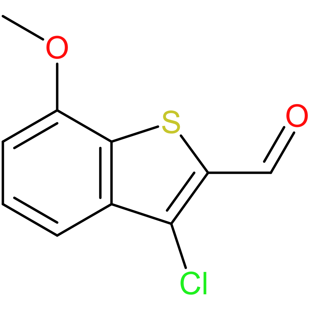 3-chloro-7-methoxybenzo[b]thiophene-2-carbaldehyde