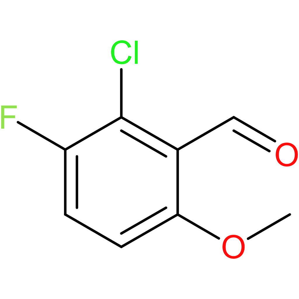 2-chloro-3-fluoro-6-methoxybenzaldehyde