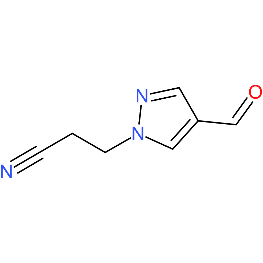 3-(4-formyl-1H-pyrazol-1-yl)propanenitrile