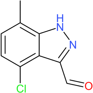 4-chloro-7-methyl-1H-indazole-3-carbaldehyde