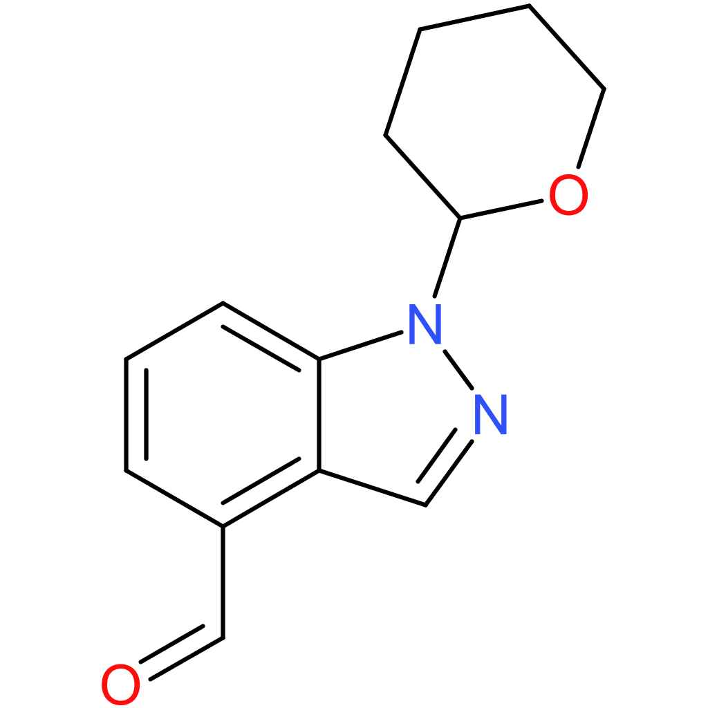 1-(tetrahydro-2H-pyran-2-yl)-1H-indazole-4-carbaldehyde