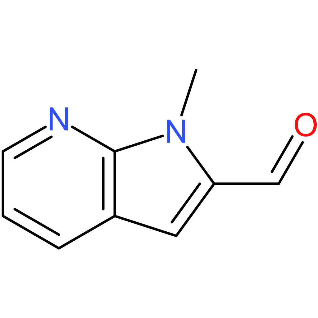 1-methyl-1H-pyrrolo[2,3-b]pyridine-2-carbaldehyde
