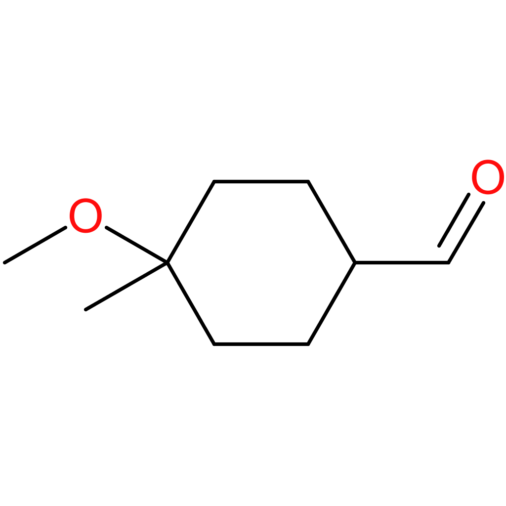 4-methoxy-4-methylcyclohexane-1-carbaldehyde