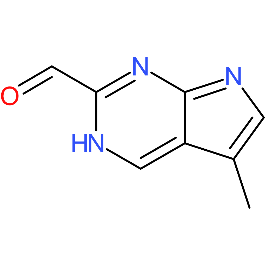 5-methyl-3H-pyrrolo[2,3-d]pyrimidine-2-carbaldehyde