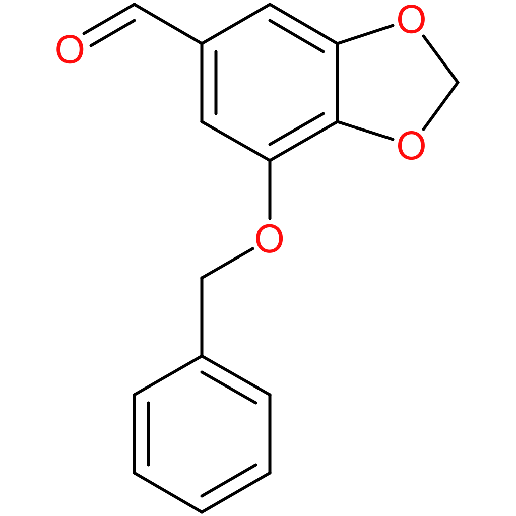 7-(benzyloxy)benzo[d][1,3]dioxole-5-carbaldehyde