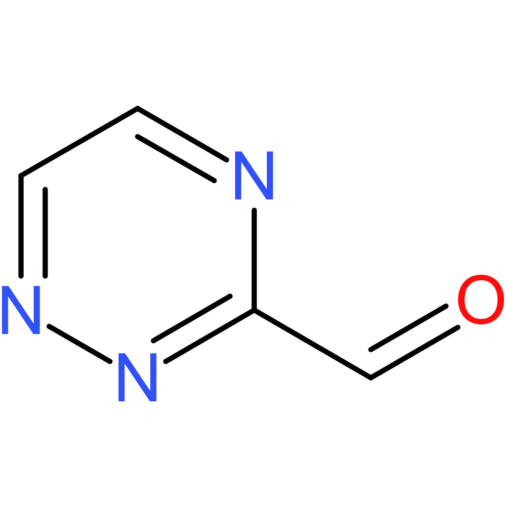 1,2,4-triazine-3-carbaldehyde