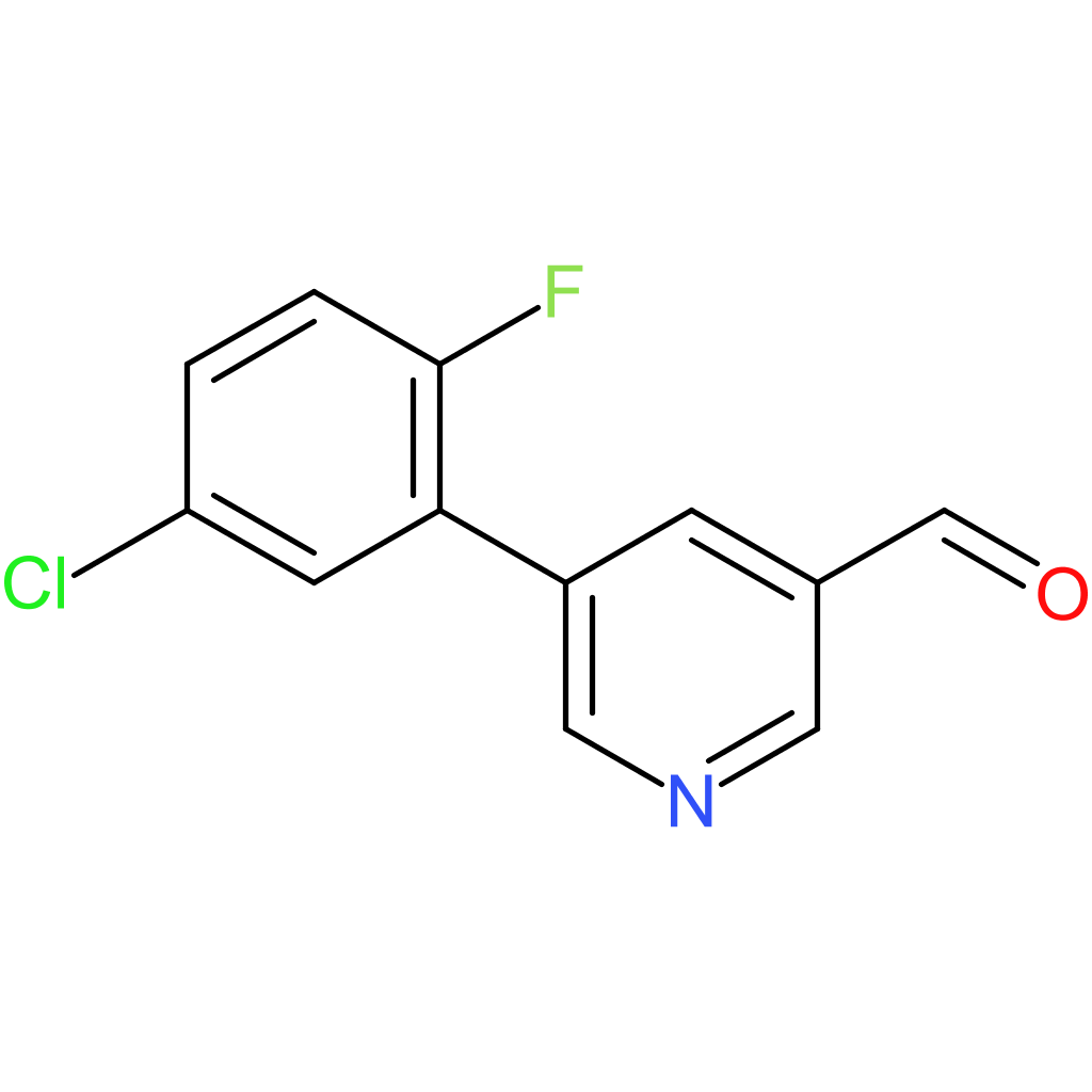 5-(5-chloro-2-fluorophenyl)nicotinaldehyde