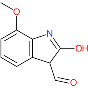 2-hydroxy-7-methoxy-3H-indole-3-carbaldehyde