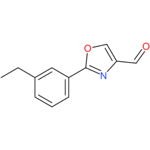 2-(3-ethylphenyl)oxazole-4-carbaldehyde
