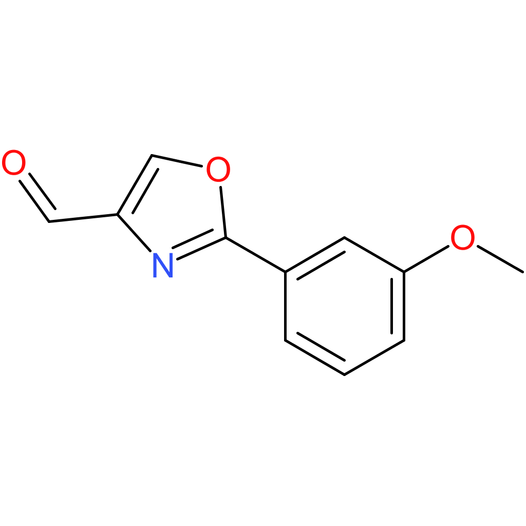 2-(3-methoxyphenyl)oxazole-4-carbaldehyde