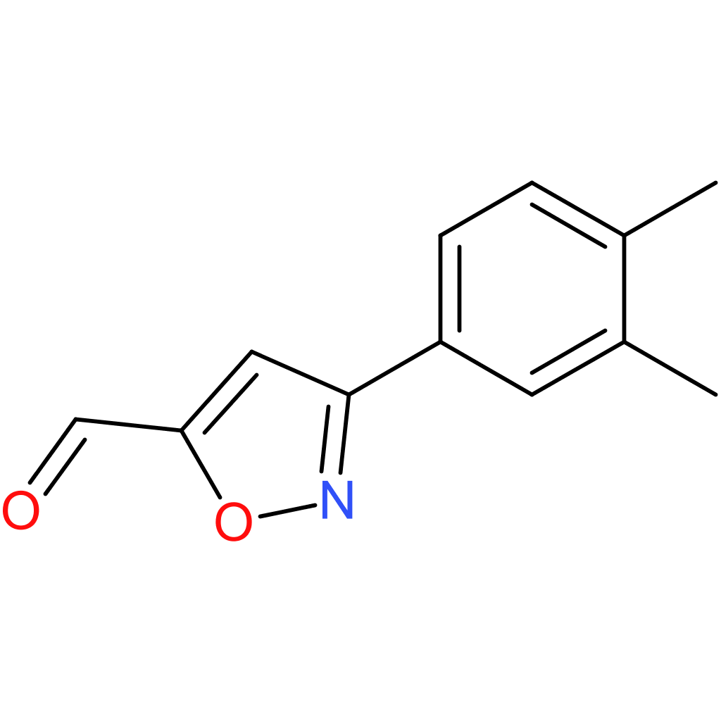 3-(3,4-dimethylphenyl)isoxazole-5-carbaldehyde