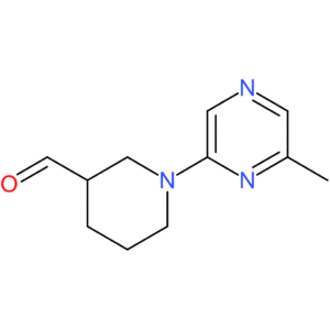 1-(6-methylpyrazin-2-yl)piperidine-3-carbaldehyde